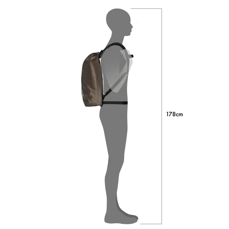 Ortlieb Velocity PS 17L Backpack in Grey-1